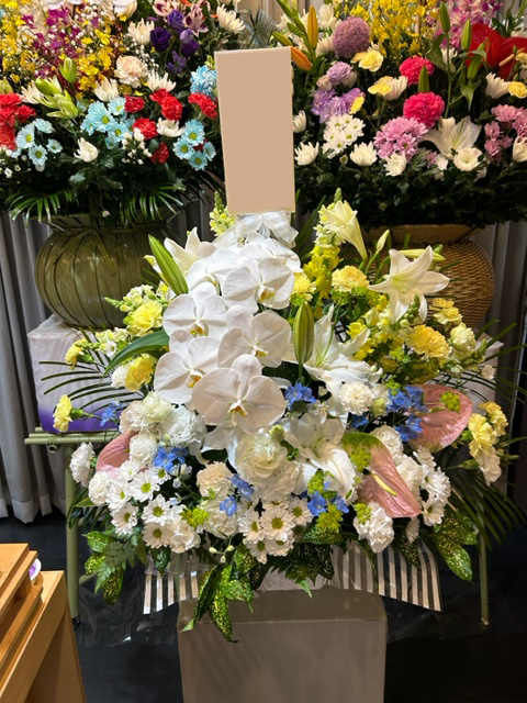 生花アレンジ花