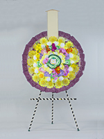 タオル花輪（電球付）