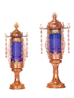 バブル灯ブルー